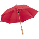Parasol manualny RPET ø103 cm LETITIA 45596 - Czerwony