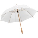 Parasol manualny RPET ø103 cm LETITIA 45596 - Biały