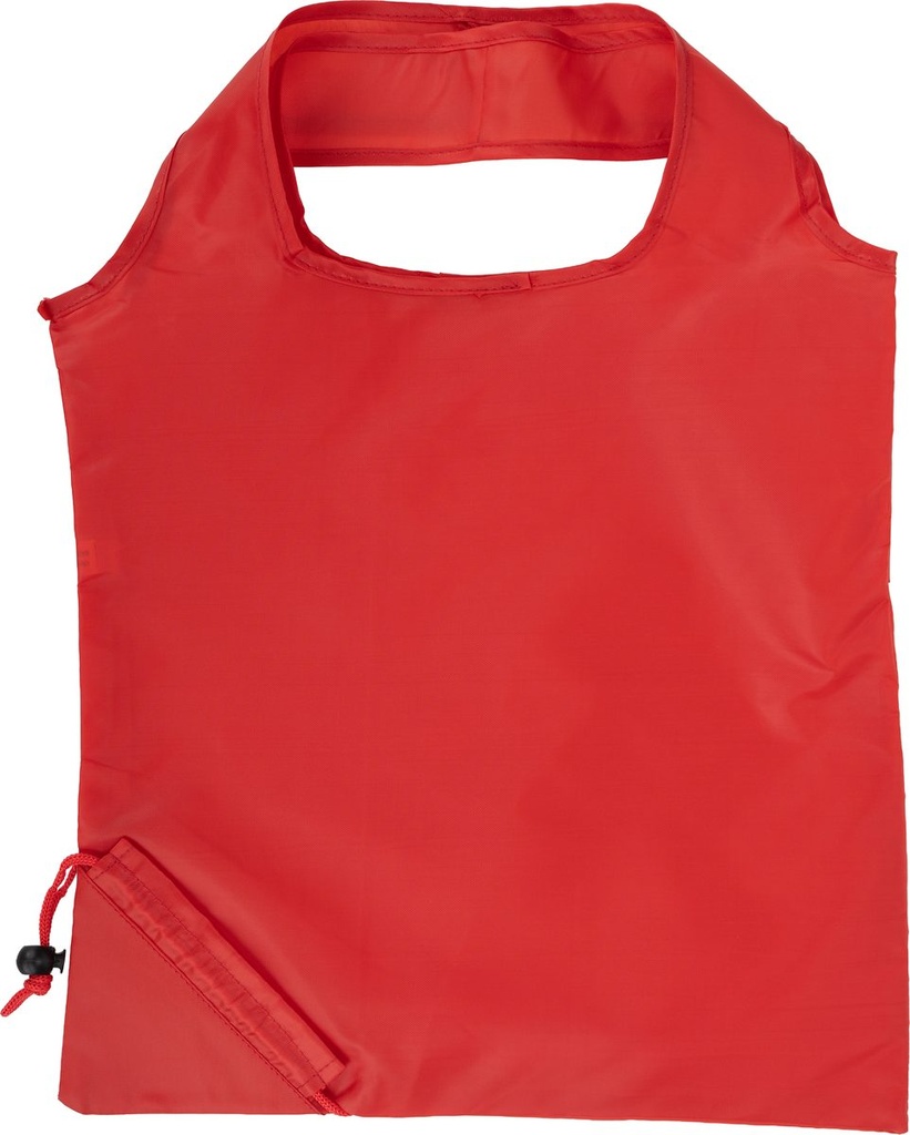 Torba na zakupy składana 190T HENRYKA 60724 - Czerwony