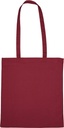 Torba bawełniana z długimi uszami 140 g/m2 LANCE 60880 - Bordowy