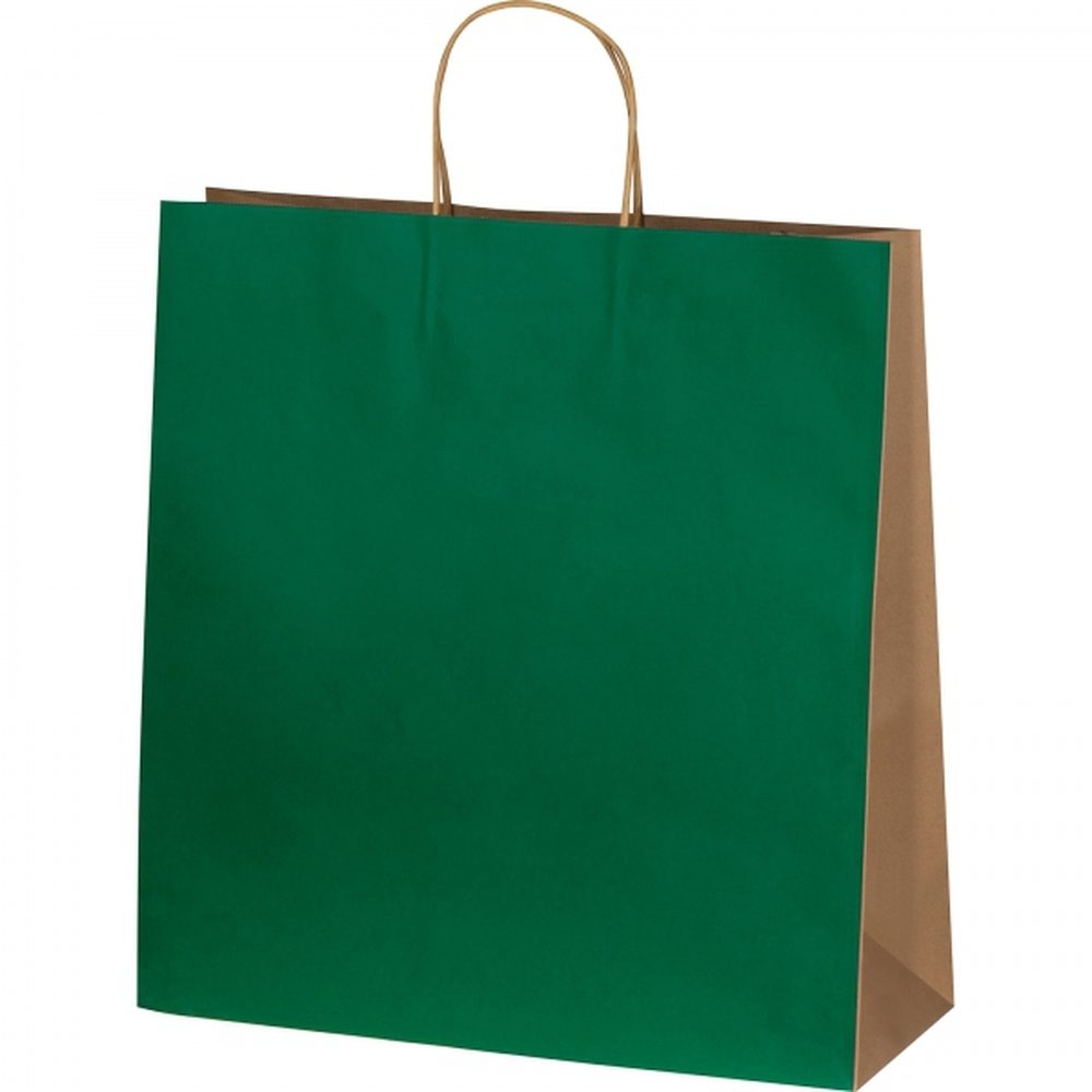 Torba papierowa duża 120 g/m2 GUS 61817 - Zielony