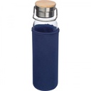 Butelka szklana z pokrowcem 600 ml RAMONA 63181 - Granatowy