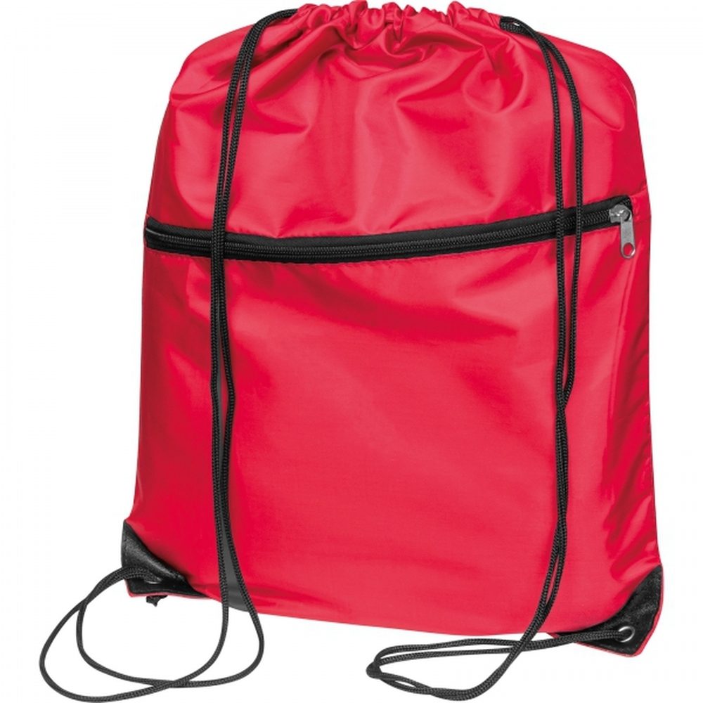 Worek z RPET 210D HILDA 63718 - Czerwony