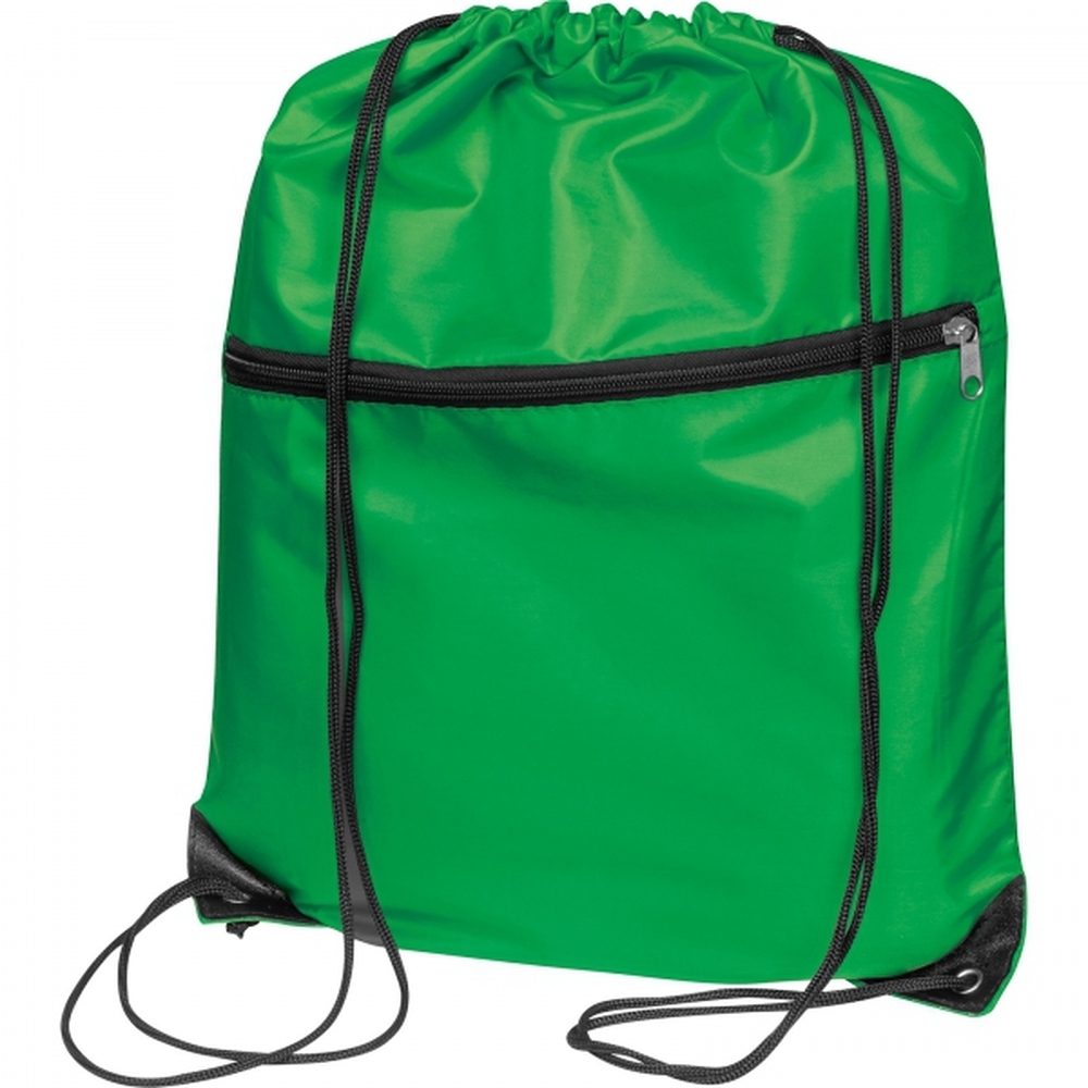 Worek z RPET 210D HILDA 63718 - Zielony