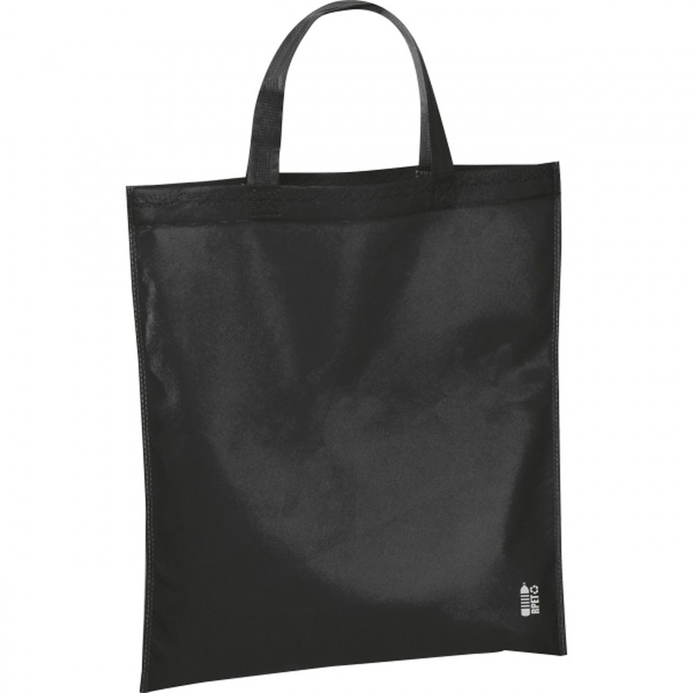 Torba non-woven z krótkimi uszami 80g/m2 PELAGIA 64804 - Czarny