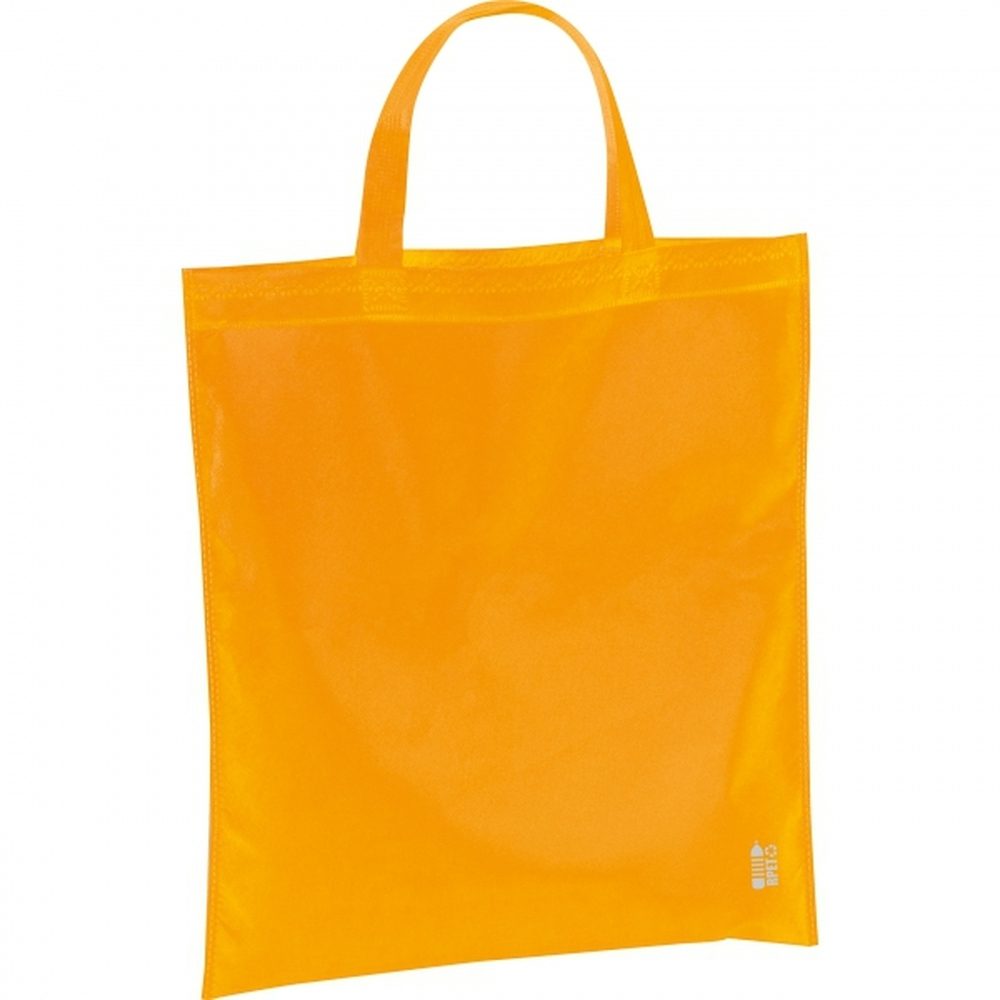 Torba non-woven z krótkimi uszami 80g/m2 PELAGIA 64804 - Pomarańczowy