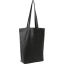 Torba bawełniana z długimi uszami 180 g/m2 PIOTR 65482 - Czarny