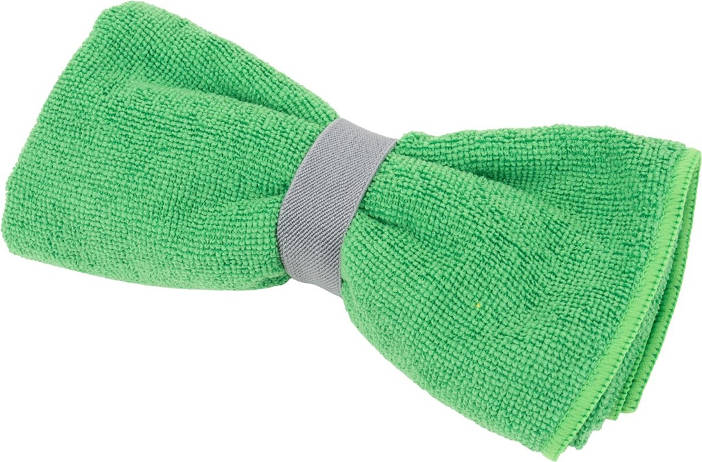 Mały ręcznik z mikrofibry 160 g/m² HUGH 74754 - Zielony