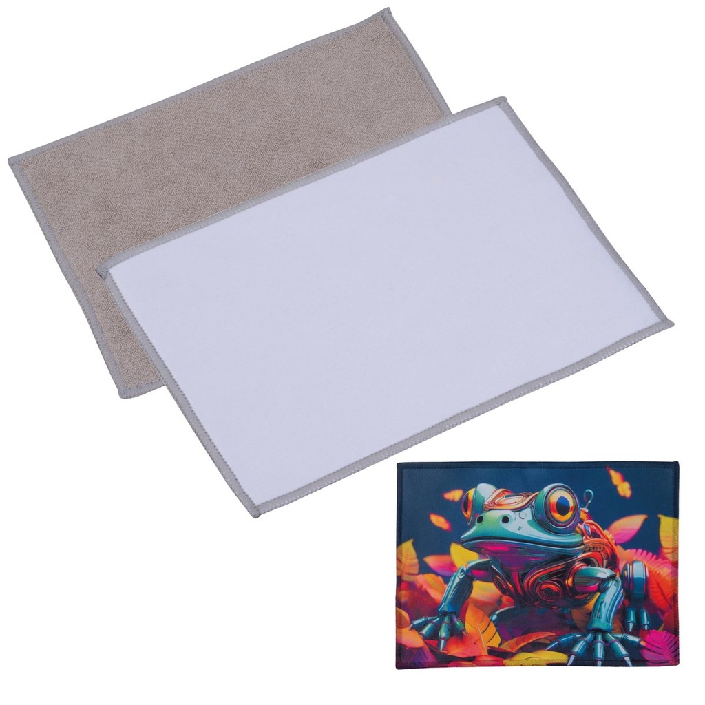 Gruba ściereczka czyszcząca 400 g/m2 do sublimacji MELINDA 75438 - Biały