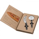 Zestaw do krojenia pizzy FELICIA 80560 - Czarny