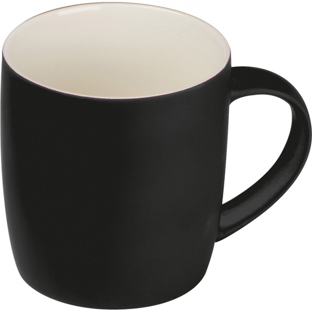 Kubek ceramiczny soft touch 300 ml ULF 80654 - Czarny
