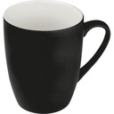 Kubek ceramiczny soft touch 300 ml JUDYTA 80655 - Czarny