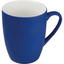 Kubek ceramiczny soft touch 300 ml JUDYTA 80655 - Niebieski