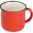 Kubek ceramiczny 350 ml RAYMOND 80843 - Czerwony