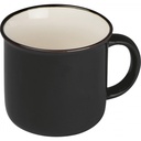 Kubek ceramiczny 350 ml RAYMOND 80843 - Czarny