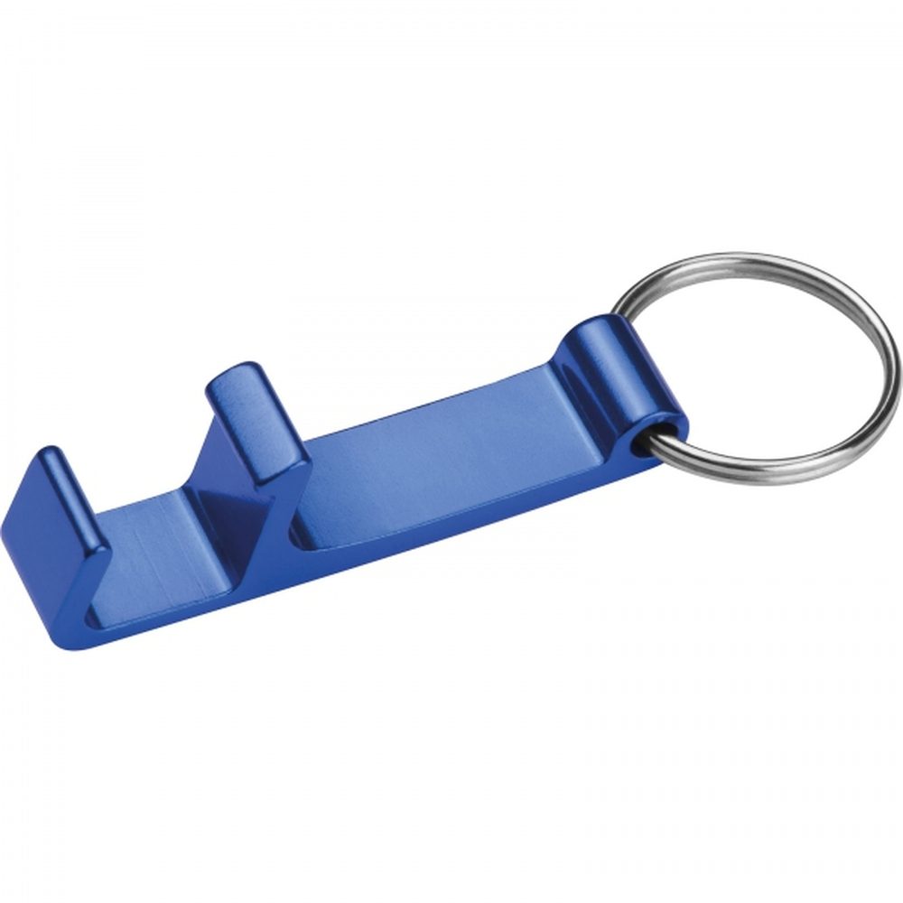Brelok metalowy otwieracz do butelek ADRIANO 82325 - Niebieski