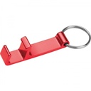 Brelok metalowy otwieracz do butelek ADRIANO 82325 - Czerwony