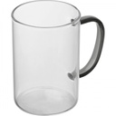 Kubek szklany 250 ml EDDA 82340 - Czarny