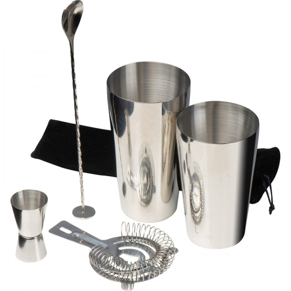 Zestaw barmański 750 ml i 30 ml ISOLDE 83160 - Szary