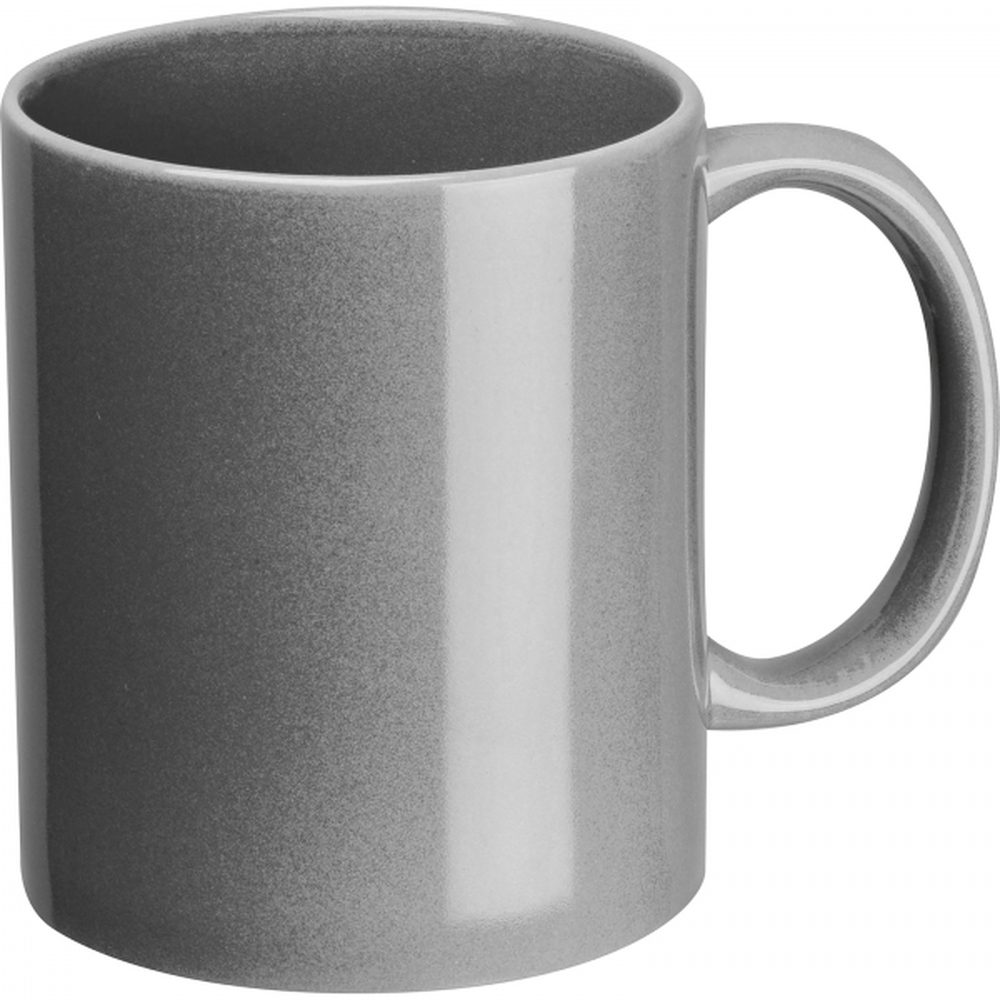 Kubek ceramiczny 300 ml DEREK 83735 - Szary