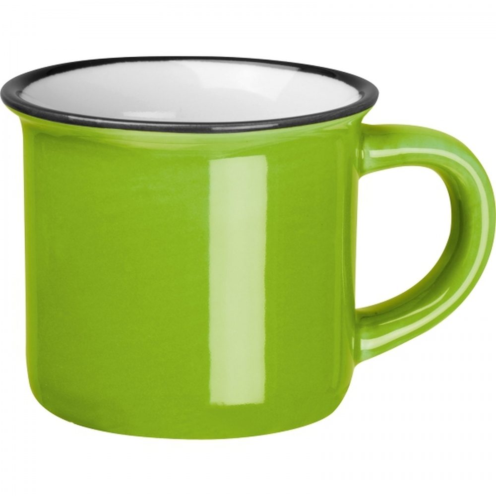 Kubek ceramiczny 60 ml TILL 83843 - Zielony