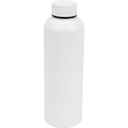 Butelka ze stali z recyklingu 700 ml CrisMa VERENA 84816 - Biały