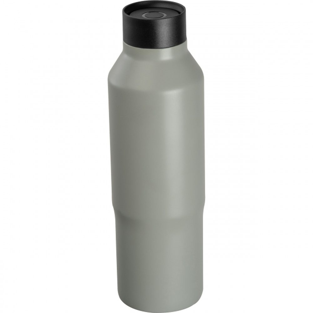Butelka termiczna ze stali z recyklingu 600 ml CrisMa PENNY 84829 - Szary
