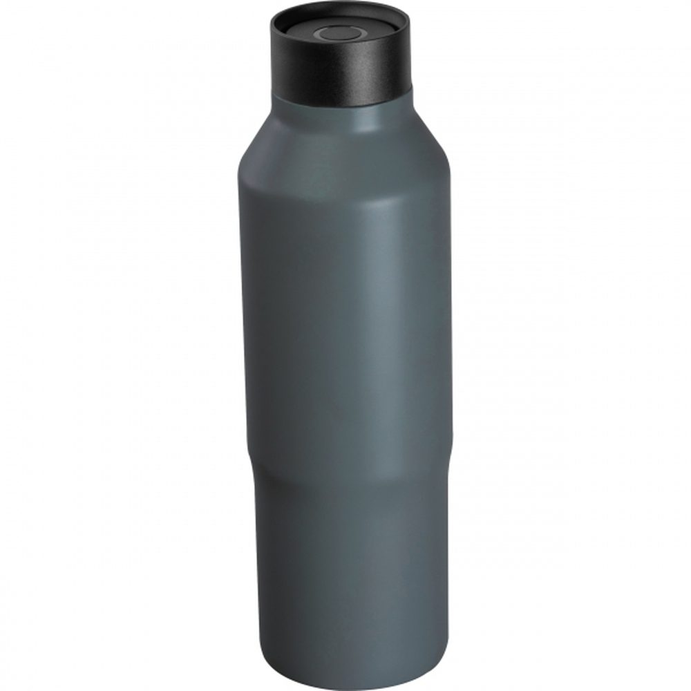 Butelka termiczna ze stali z recyklingu 600 ml CrisMa PENNY 84829 - Ciemnoszary