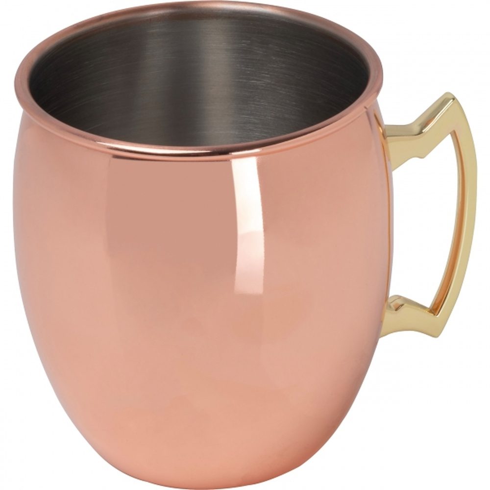 Kubek stalowy 500 ml CrisMa ANDY 84949 - Miedziany