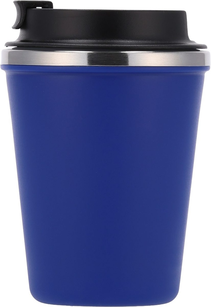 Kubek termiczny 350 ml z powłoką z recyklingu METODY 84962 - Niebieski