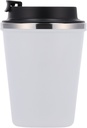 Kubek termiczny 350 ml z powłoką z recyklingu METODY 84962 - Biały