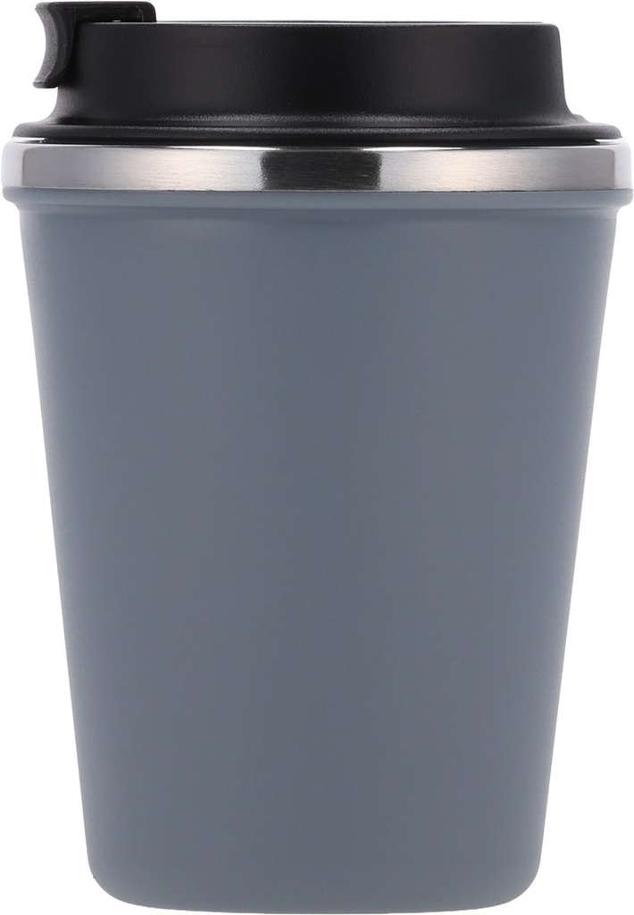 Kubek termiczny 350 ml z powłoką z recyklingu METODY 84962 - Szary