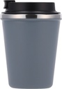Kubek termiczny 350 ml z powłoką z recyklingu METODY 84962 - Szary