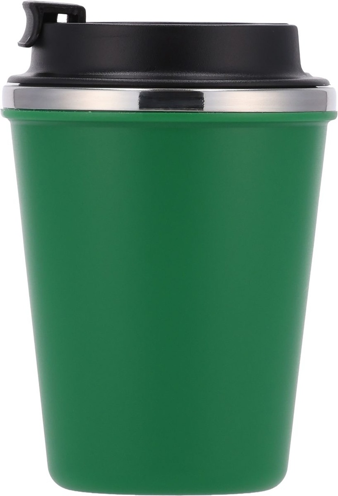 Kubek termiczny 350 ml z powłoką z recyklingu METODY 84962 - Zielony