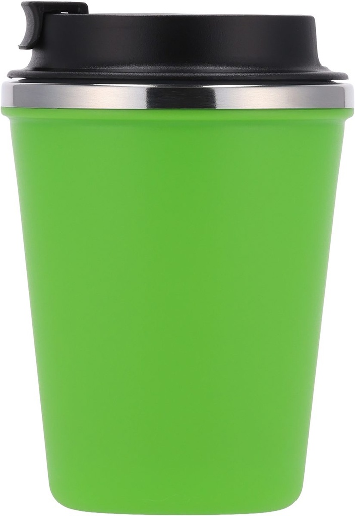 Kubek termiczny 350 ml z powłoką z recyklingu METODY 84962 - Jasnozielony