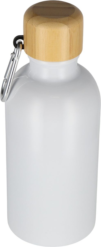 Butelka metalowa 400 ml MARILYN 84972 - Biały