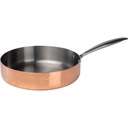 Patelnia do indukcji CrisMa ⌀28,5 cm BERTHA 84977 - Miedziany