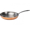 Patelnia do indukcji CrisMa ⌀28,5 cm RENZO 84978 - Miedziany