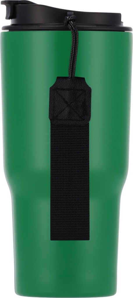 Kubek termiczny 550 ml ze stali z recyklingu DANA 85239 - Zielony