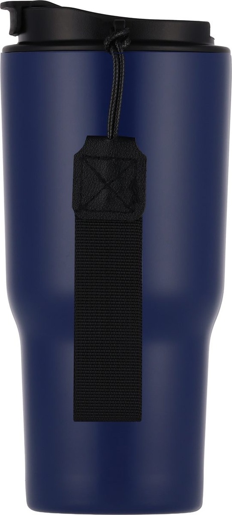 Kubek termiczny 550 ml ze stali z recyklingu DANA 85239 - Granatowy