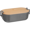 Lunch box 750 ml JAVIER 85363 - Szary