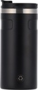 Kubek termiczny ze stali z recyklingu 450 ml SILVIO 85365 - Czarny