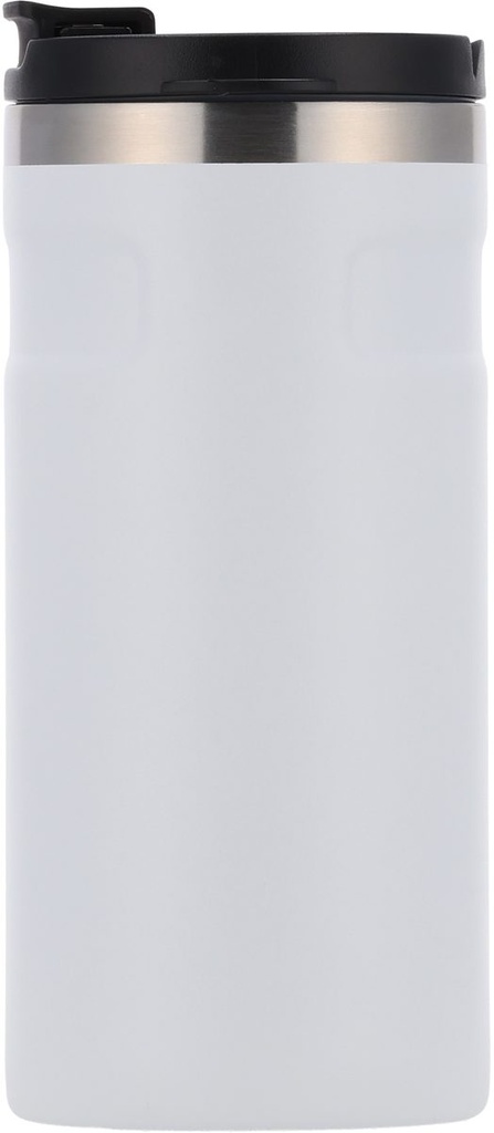 Kubek termiczny ze stali z recyklingu 450 ml SILVIO 85365 - Biały
