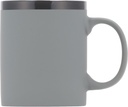 Kubek ceramiczny soft touch 300 ml RONALD 85497 - Szary