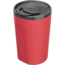 Kubek ceramiczny soft touch 400 ml TOMAS 85498 - Czerwony