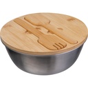 Miska na sałatę 2l ROZALIA 85613 - Szary