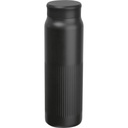 Butelka termiczna stalowa z recyklingu 700 ml TAZIO 85651 - Czarny