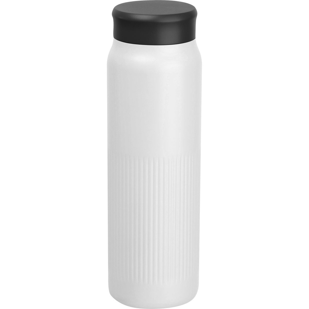 Butelka termiczna stalowa z recyklingu 700 ml TAZIO 85651 - Biały