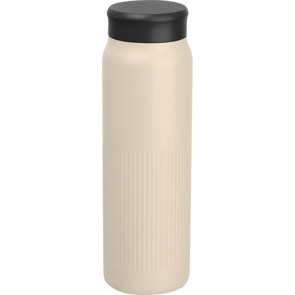 Butelka termiczna stalowa z recyklingu 700 ml TAZIO 85651 - Beżowy