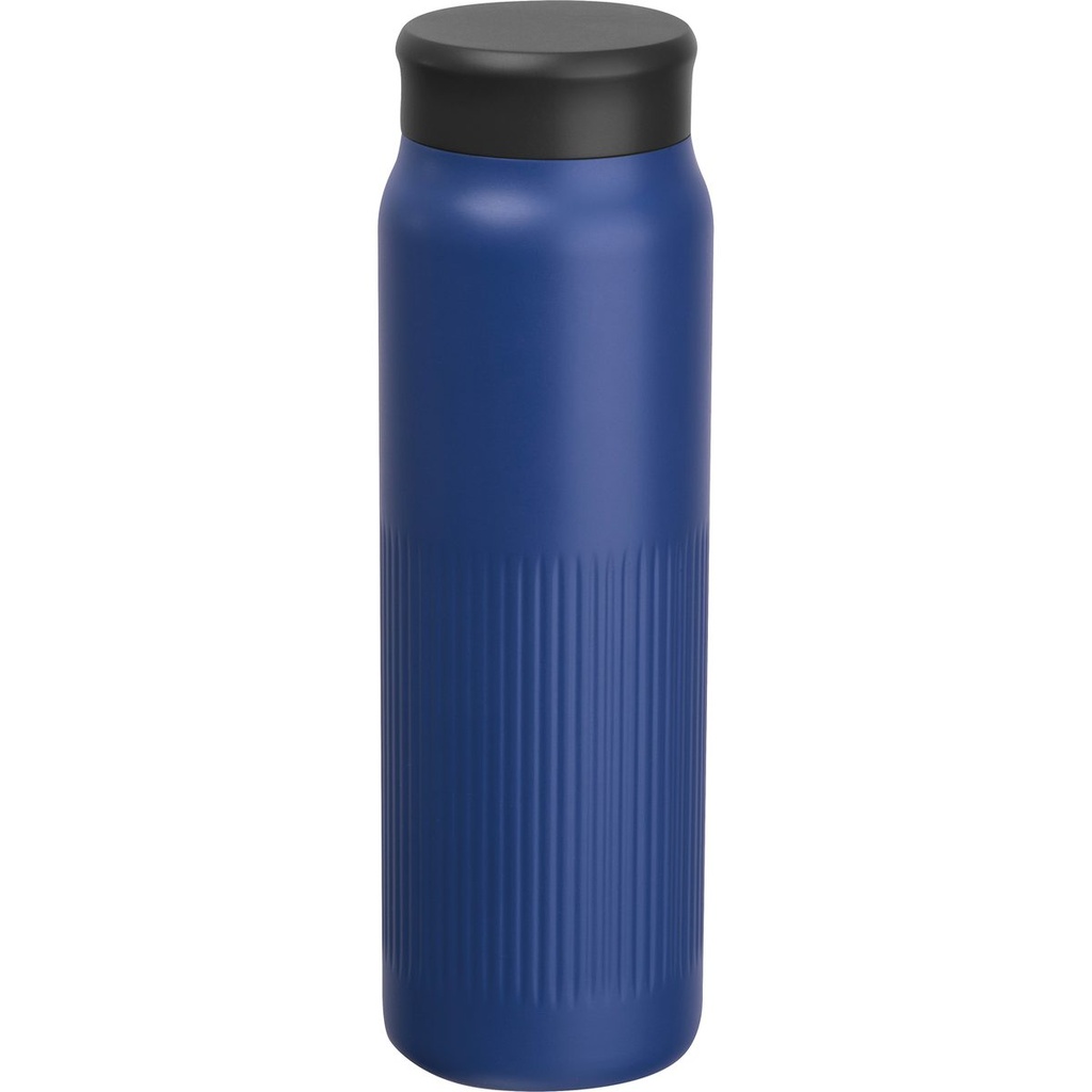 Butelka termiczna stalowa z recyklingu 700 ml TAZIO 85651 - Granatowy